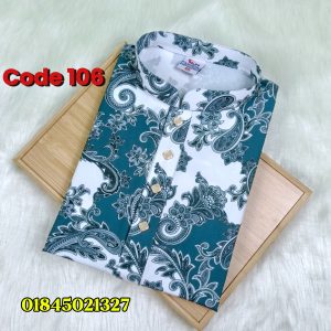 চায়না স্টিজ কাপড়ের পাঞ্জাবি - কোড --106
