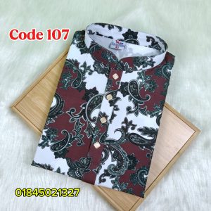 চায়না স্টিজ কাপড়ের পাঞ্জাবি - কোড --107